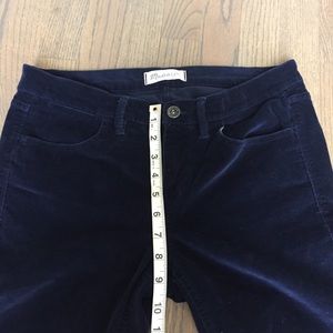 Madewell Navy Blue Skinny Cords, size 27